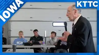 Sen. Grassley visits Osage and Cresco