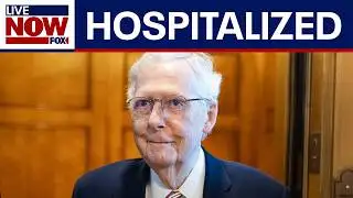 Sen. Mitch McConnell hospitalized over the weekend for flu-like symptoms