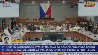 Sen. PING LACSON on Blue Ribbon Updates, China, Bato, and Imee: Interview on DZMM