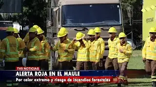 SENAPRED AND RED ALERT IN MAULE