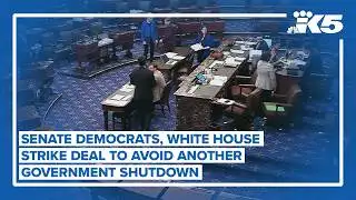 Senate Democrats, White House strike deal to avoid government shutdown
