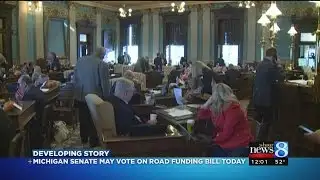 Senate plans vote on road plan that includes fee, tax hikes