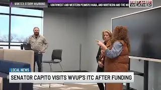 Senator Capito tours WVUP’s new Innovation and Technology Center
