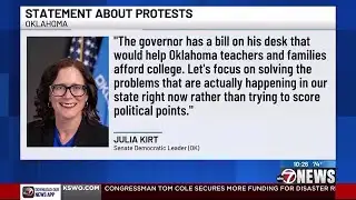 Senator Julia Kirt makes statement about upcoming ‘No Kings Day’