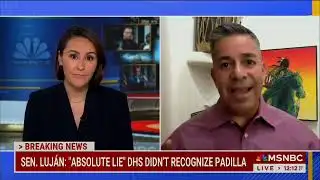 Senator Lujan Speaks on Senator Padilla