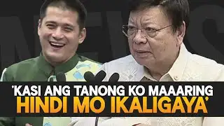 Senator Marcoleta interpellates Senator Padilla