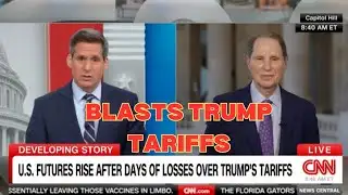 Senator Ron Wyden BLASTS Trump Tariffs on CNN