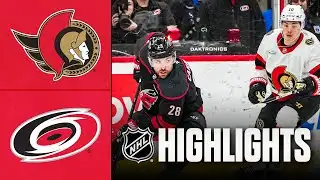 Senators vs. Hurricanes | NHL Highlights | February 03, 2026