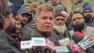 Senior BJP Leader Ravinder Raina visited Baba Nagri (Kangan), Kashmir,