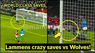 Senne Lammens INCREDIBLE saves vs Wolves – Crazy goalkeeping display | Man Utd News