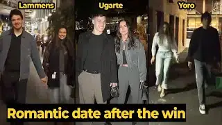 Senne Lammens spotted out on a date with his girlfriend last night following the win over Fulham