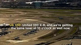 Separate airline pilots report lasers aimed at cockpits