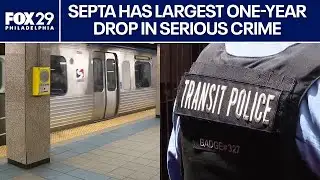 SEPTA reports its largest one-year drop in serious crime