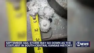 September hailstorm may go down as costliest in south-central Kansas