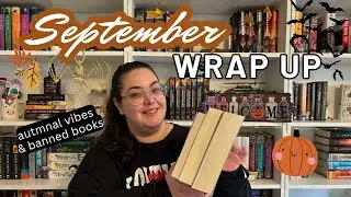 🦇September WRAP UP - a great reading month 🍂