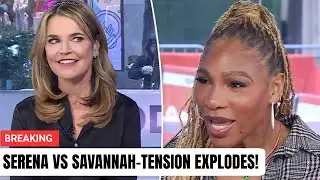 Serena Williams Clashes HARD With Savannah Guthrie in Tense TODAY Show Interview 😳