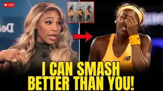 Serena Williams MOCKS Coco Gauff On Smashing Rackets At Australian Open! THIS IS INSANE!