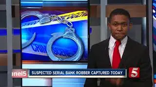 Serial Bank Robber Arrested After Fifth Third Bank Robbery