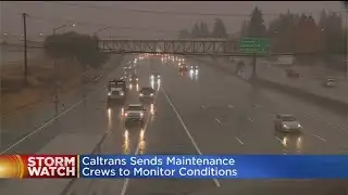 Series Of Storms Keeping Caltrans Crews Busy