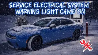 Service Electrical System Warning Light Came On - 2026 Dodge Charger Daytona Scat Pack 4DR