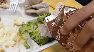 serving spoiled milk at AHS