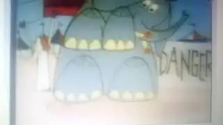 Sesame Street Middle Eastern word "DANGER" (1980)