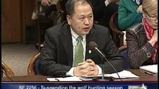 SESSION UPDATE: Suspending the Wolf Hunting Season