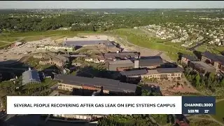 Several people recovering after gas leaks on Epic Systems campus