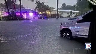 Severe flooding causes damage to several Deerfield Beach homes