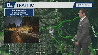 Severe weather shuts down multiple Oregon highways Wednesday morning