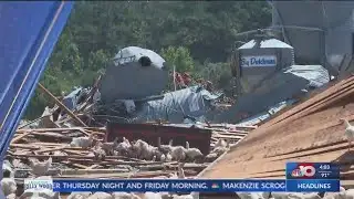 Severe weather strikes chicken houses