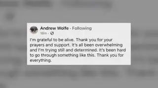 Sgt. Wolfe gives thanks in first social post since D.C. shooting