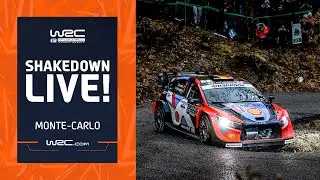 🔴 Shakedown LIVE | WRC Rallye Monte-Carlo 2025