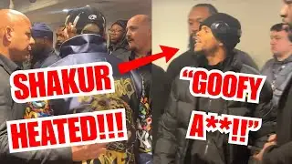 SHAKUR DISRESPECTING TEOFIMO SR HARD!!! HEATED ARGUMENT ERUPTS!!!  