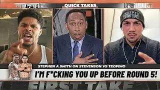 Shakur Stevenson ERUPTS on Teofimo Lopez During LIVE Interview