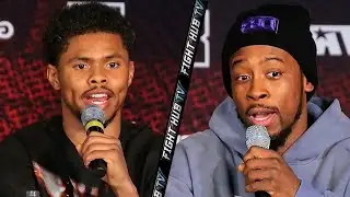 Shakur Stevenson vs Teofimo Lopez - FULL Post Fight Press Conference
