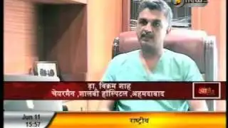 Shalby Hospital coverage on DD NEWS