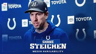 Shane Steichen Media Availability : Colts at Jaguars