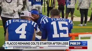 Shane Steichen sticking with Joe Flacco as Colts’ starting QB
