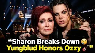 Sharon Osbourne Breaks Down 😢 Yungblud Honors Ozzy at Grammys 🎸