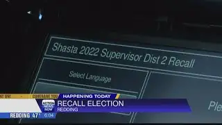 Shasta Recall Election is underway, polls open