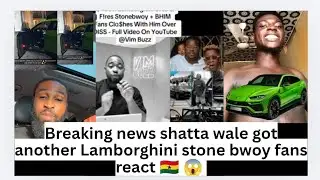 Shatta Wale buys himself another Lamborghini stone bwoy fans can