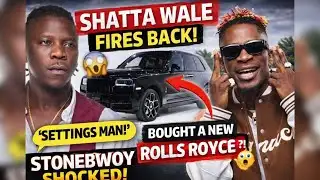  SHATTA WALE EXPOSES STONEBWOY! 😱 The Truth About the Rolls Royce & "Settings" Diss!