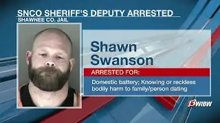 Shawnee Co. Sheriff’s Office deputy placed on leave after being arrested