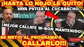 SHE GOT ON THE PROGRAM TO SHUT HIM UP!