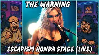 She SMASHED this on DRUMS | THE WARNING | ESCAPISM | HONDA STAGE | LIVE
