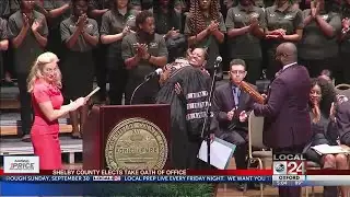 Shelby County Leaders Being Sworn In