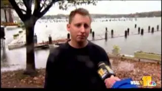 Sheldon rides with Coast Guard, surveys tidal flooding