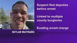 SHERIFF: East Texas man arrested for multiple burglaries after fleeing authorities twice