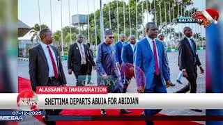 SHETTIMA DEPARTS ABUJA FOR ABIDJAN
